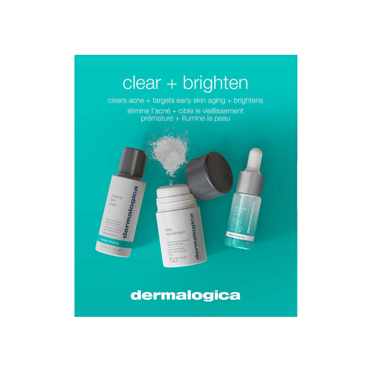 Dermalogica clear and brighten kit The Facial Maestro