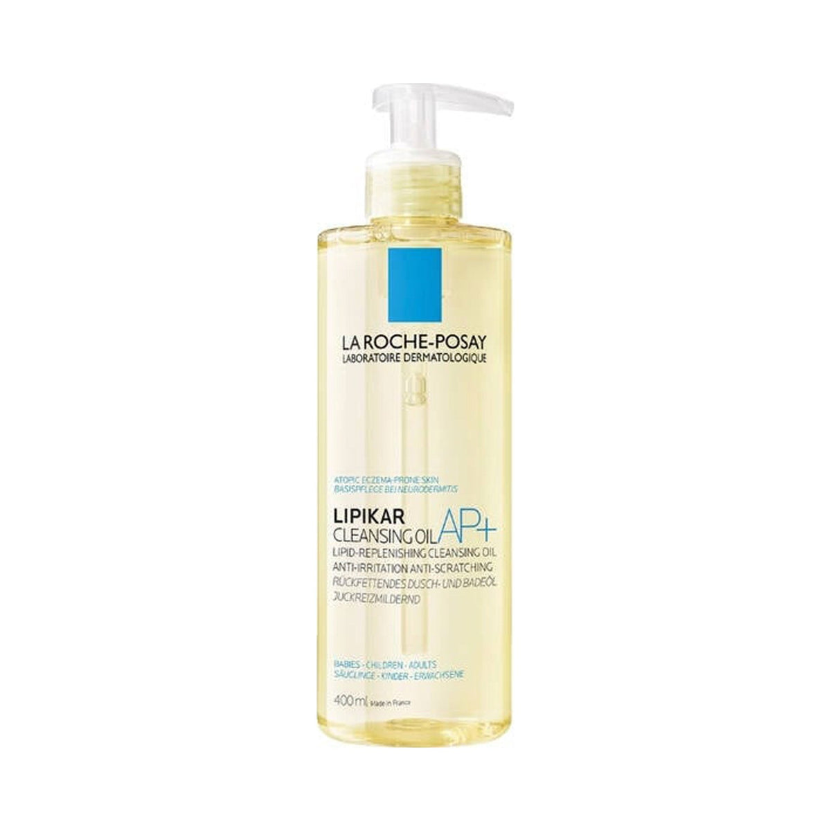 La Roche-Posay LIPIKAR HUILE LAVANTE AP+ BODY CLEANSING OIL 400mL The Facial Maestro